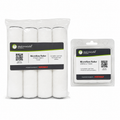 Microfibre roller refill bundle for applying microcement finishes